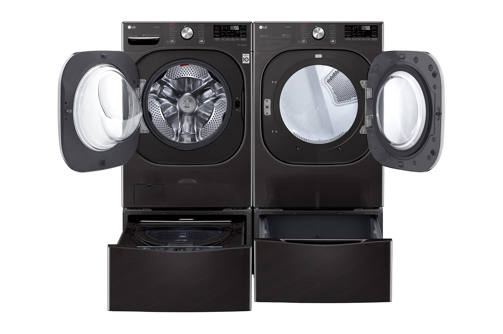 LG 5.8 cu.ft. Mega Capacity Front Load Washer with AI DD™, WM4500HBA