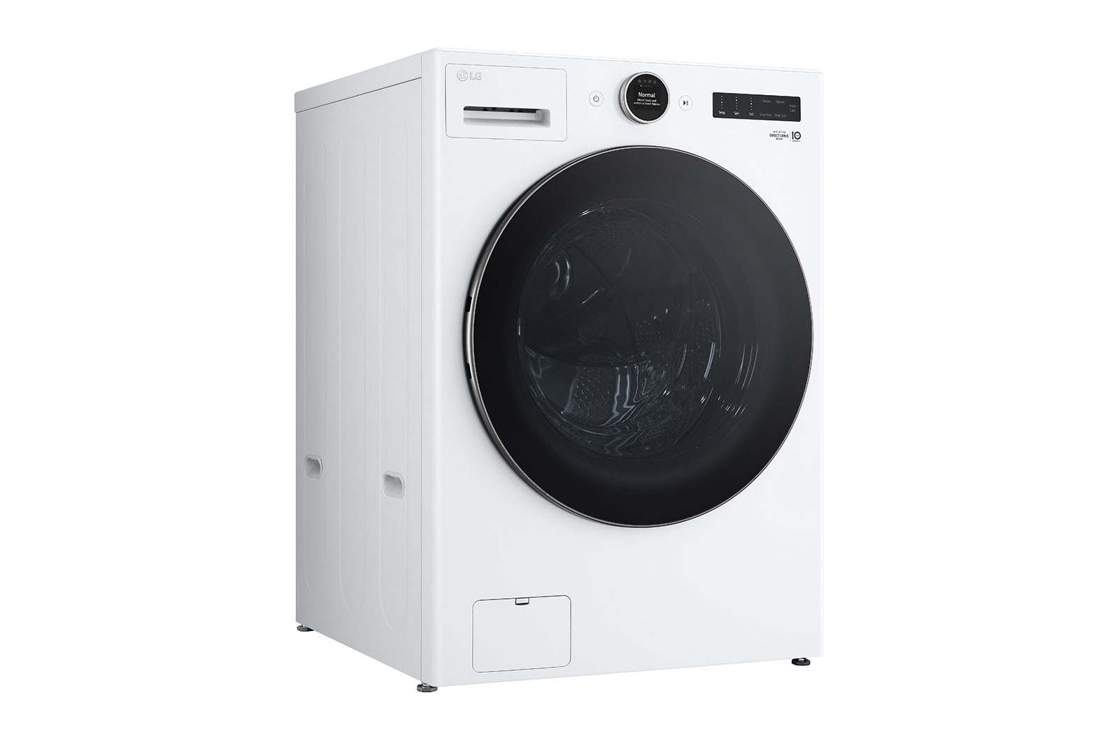 LG Front view of 5.2 cu. ft. Capacity Smart Front Load ENERGY STAR®Washer with TurboWash® 360°, WM5500HWA, WM5500HWA