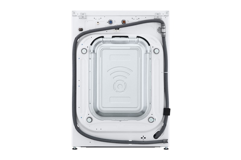 LG Front view of 5.2 cu. ft. Capacity Smart Front Load ENERGY STAR®Washer with TurboWash® 360°, WM5500HWA, WM5500HWA