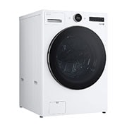 LG Front view of 5.2 cu. ft. Capacity Smart Front Load ENERGY STAR®Washer with TurboWash® 360°, WM5500HWA, WM5500HWA