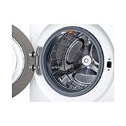 LG Front view of 5.2 cu. ft. Capacity Smart Front Load ENERGY STAR®Washer with TurboWash® 360°, WM5500HWA, WM5500HWA
