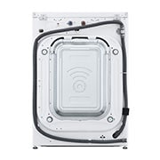 LG Front view of 5.2 cu. ft. Capacity Smart Front Load ENERGY STAR®Washer with TurboWash® 360°, WM5500HWA, WM5500HWA