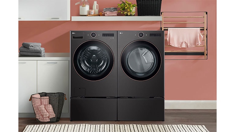 WM6500HBA by LG - 5.0 cu. ft. Mega Capacity Smart Front Load Energy Star  Washer with TurboWash® 360° and AI DD® Built-In Intelligence