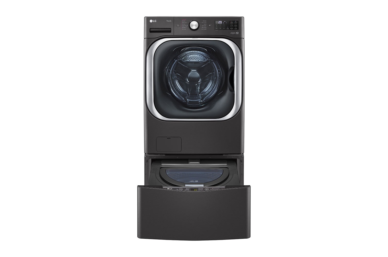 LG 6.0 cu. ft. Mega Capacity Smart wi-fi Enabled Front Load Washer with TurboWash®, WM8900HBA