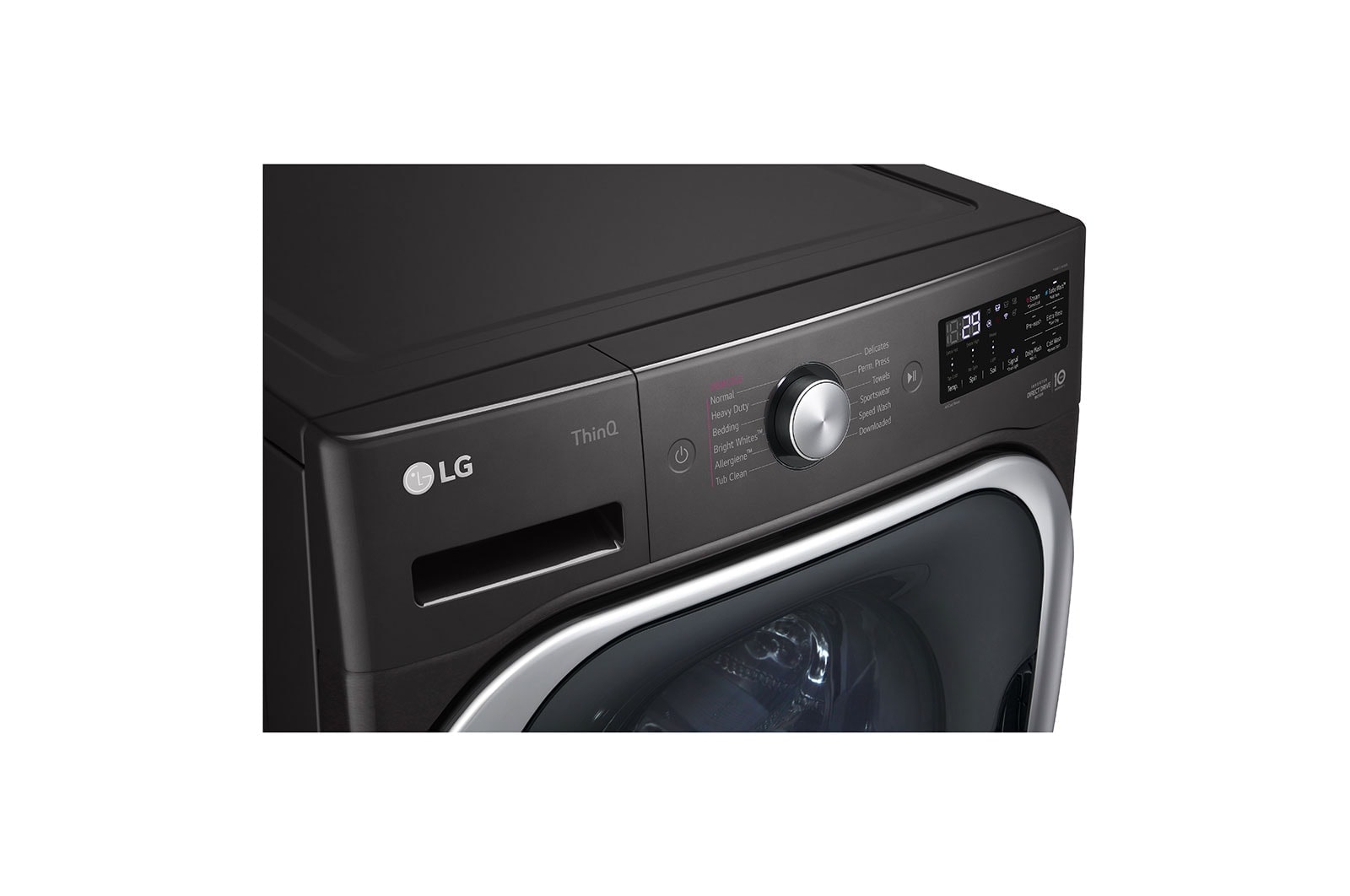 LG 6.0 cu. ft. Mega Capacity Smart wi-fi Enabled Front Load Washer with TurboWash®, WM8900HBA