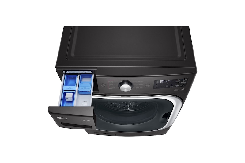 LG 6.0 cu. ft. Mega Capacity Smart wi-fi Enabled Front Load Washer with TurboWash®, WM8900HBA