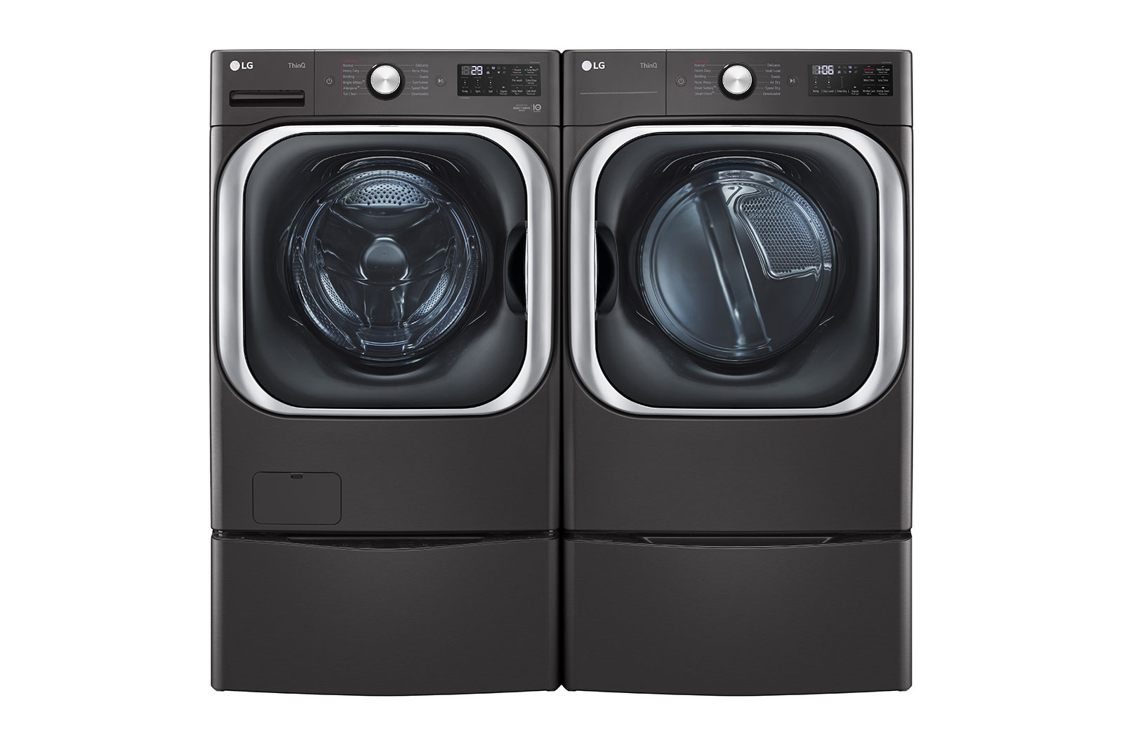 LG 6.0 cu. ft. Mega Capacity Smart wi-fi Enabled Front Load Washer with TurboWash® and Built-In Intelligence, WM8900HBA