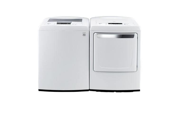 LG 5.0 cu.ft. High Efficiency Top Load Washer with Front Control Design, WT1101CW