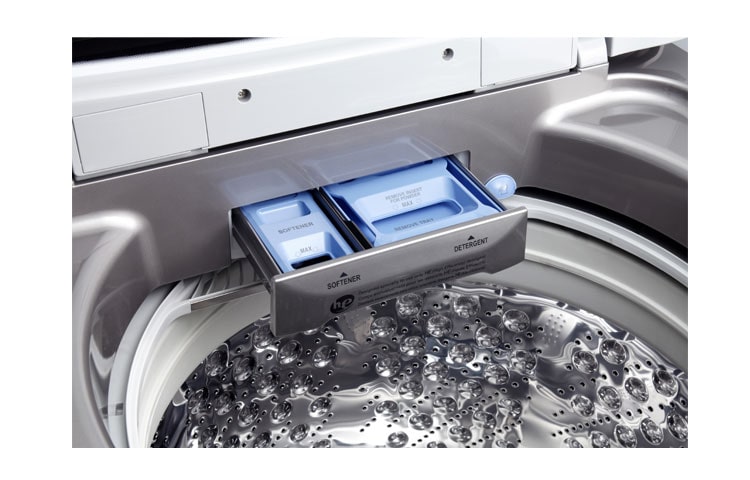 LG 5.2 cu.ft. High Efficiency Top Load Washer with WaveForce™ Technology, WT1201CV