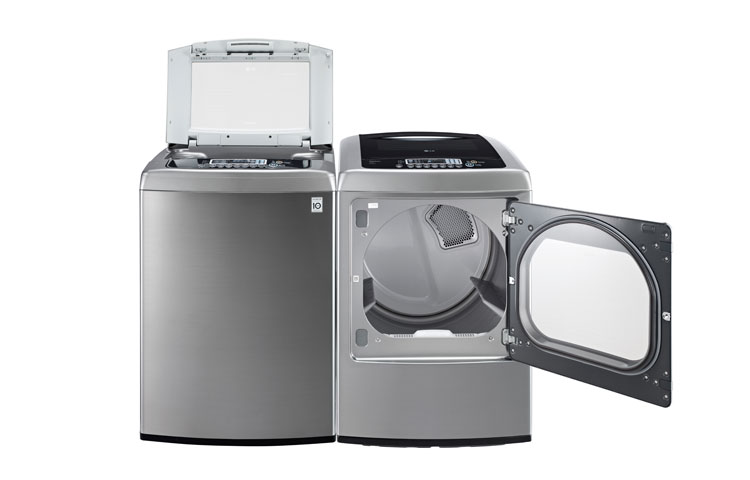 LG 5.2 cu.ft. High Efficiency Top Load Washer with WaveForce™ Technology, WT1201CV