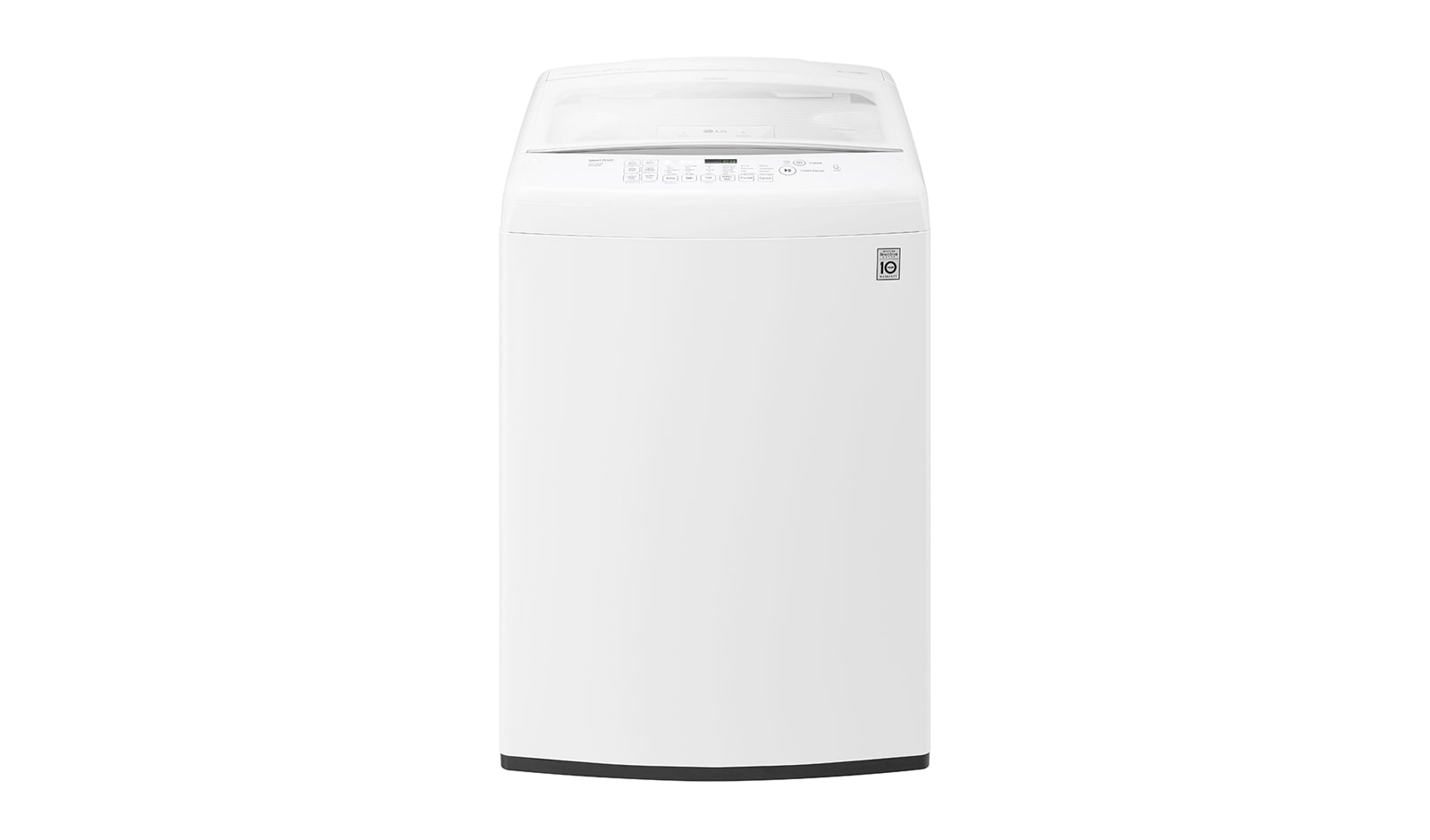 LG 5.2 CU.FT. HIGH EFFICIENCY TOP LOAD WASHER WITH FRONT CONTROL DESIGN AND PRE WASH, WT1501CW