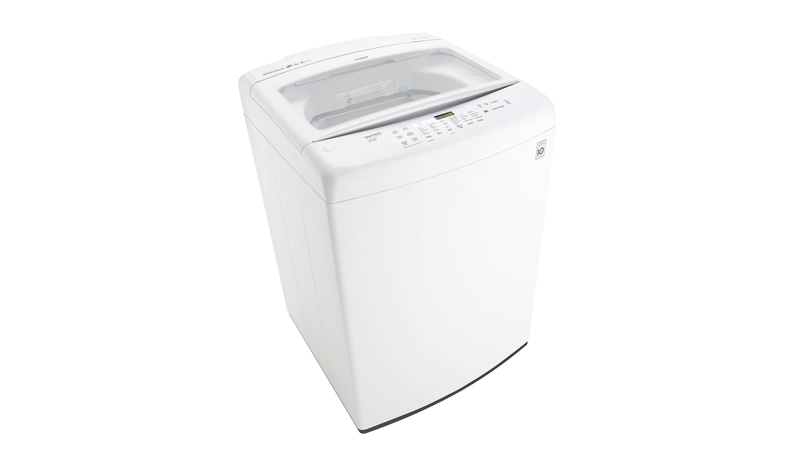 LG 5.2 CU.FT. HIGH EFFICIENCY TOP LOAD WASHER WITH FRONT CONTROL DESIGN AND PRE WASH, WT1501CW