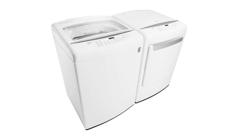 LG 5.2 CU.FT. HIGH EFFICIENCY TOP LOAD WASHER WITH FRONT CONTROL DESIGN AND PRE WASH, WT1501CW
