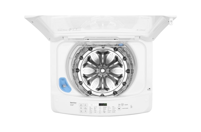 LG 5.2 CU.FT. HIGH EFFICIENCY TOP LOAD WASHER WITH FRONT CONTROL DESIGN AND PRE WASH, WT1501CW
