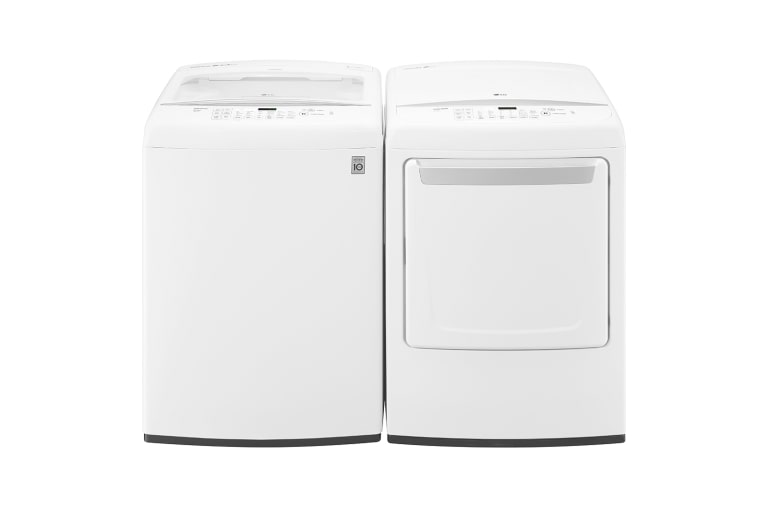 LG 5.2 CU.FT. HIGH EFFICIENCY TOP LOAD WASHER WITH FRONT CONTROL DESIGN AND PRE WASH, WT1501CW