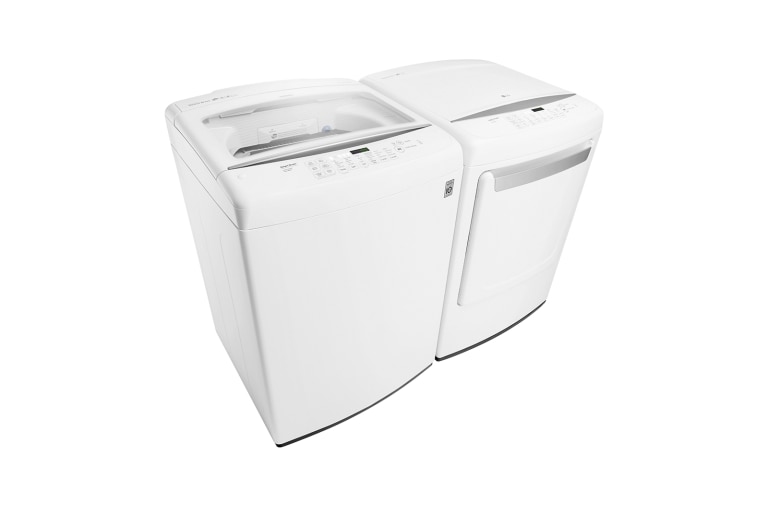 LG 5.2 CU.FT. HIGH EFFICIENCY TOP LOAD WASHER WITH FRONT CONTROL DESIGN AND PRE WASH, WT1501CW