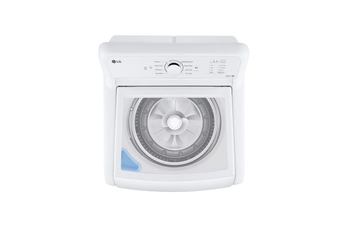 LG 4.8 cu. ft. Capacity Top Load Washer with Agitator and SlamProof Glass Lid, WT6105CW