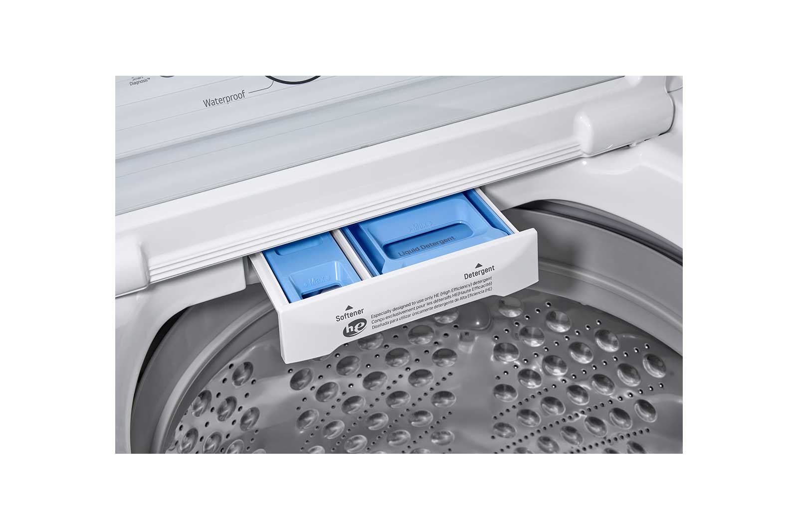 LG 5.2 cu. ft. Ultra Large Capacity Top Load Washer with TurboDrum™ Technology, WT7010CW