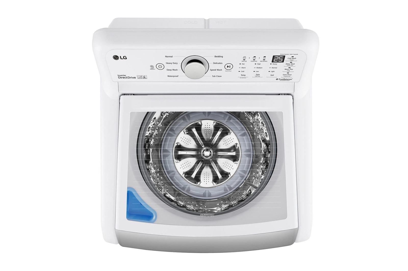 LG 5.8 cu. ft. Capacity Top Load Washer, WT7150CW