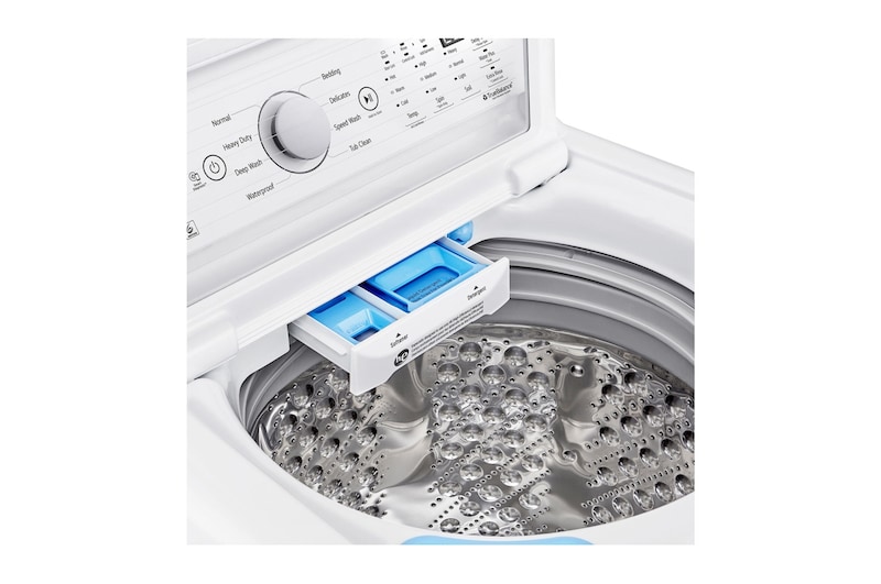 LG 5.8 cu. ft. Capacity Top Load Washer, WT7150CW