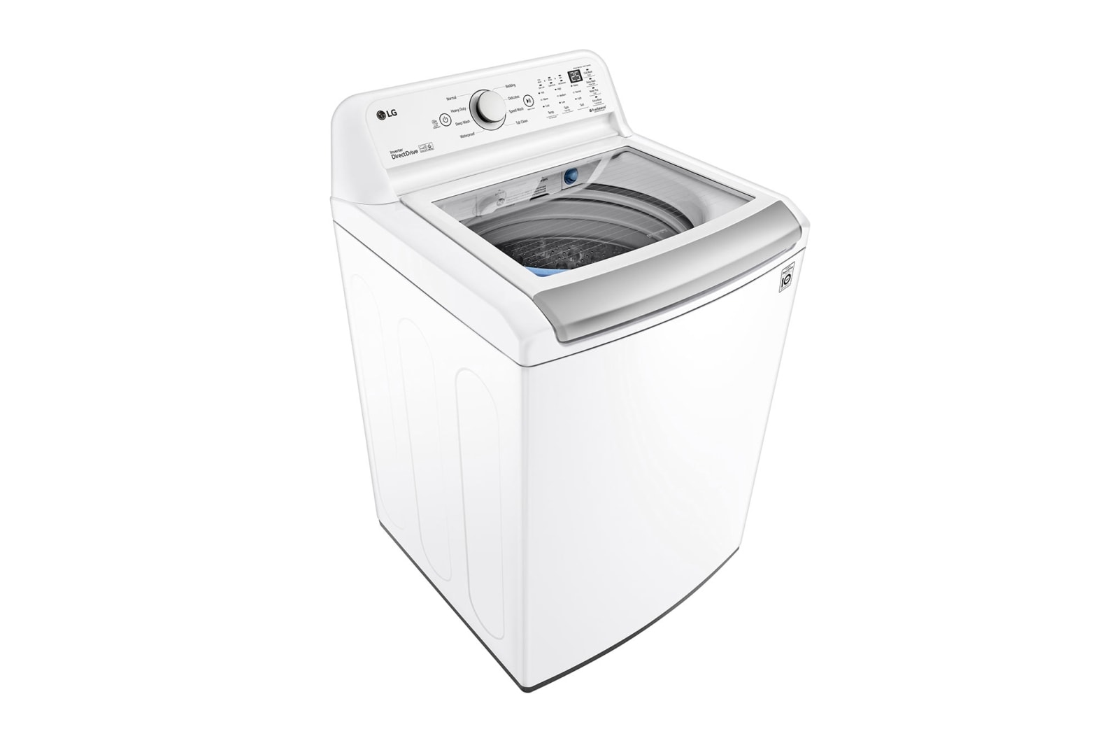 LG 5.8 cu. ft. Mega Capacity Top Load Washer with TurboDrum™ - White, WT7150CW