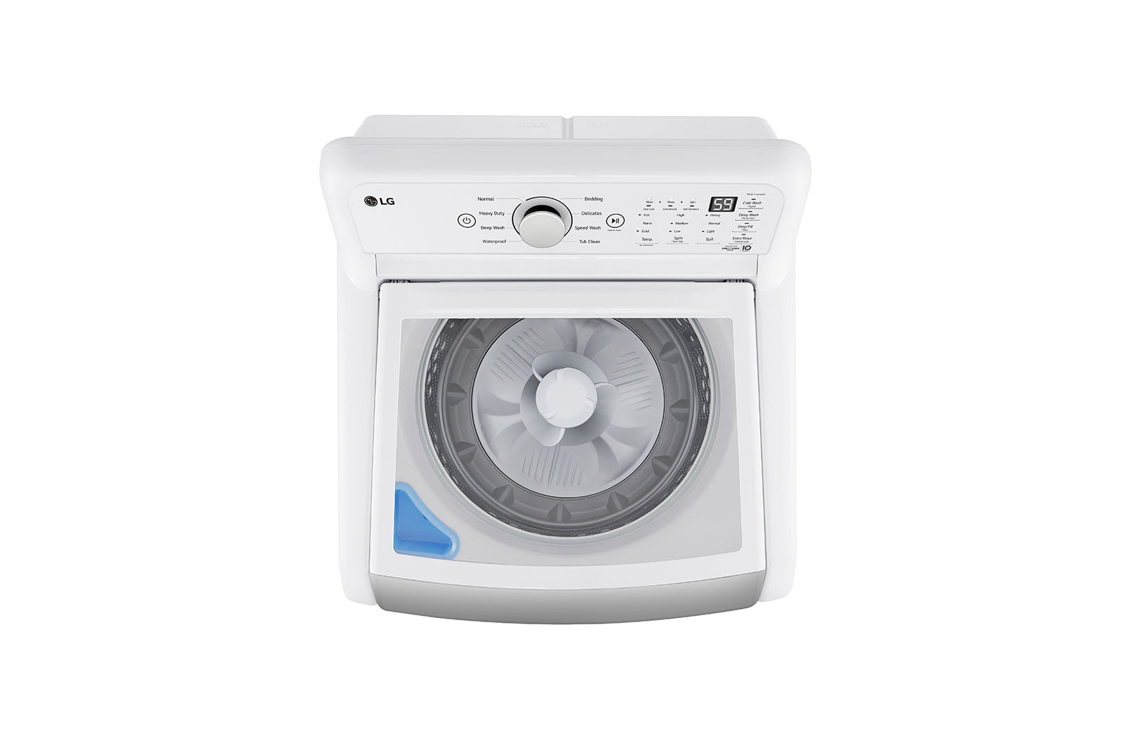 LG 5.6 cu. ft. Capacity Top Load Washer, WT7155CW