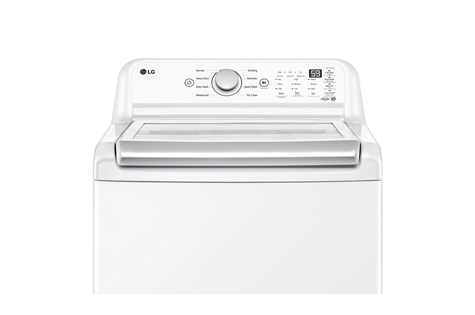 LG 5.6 cu. ft. Capacity Top Load Washer, WT7155CW