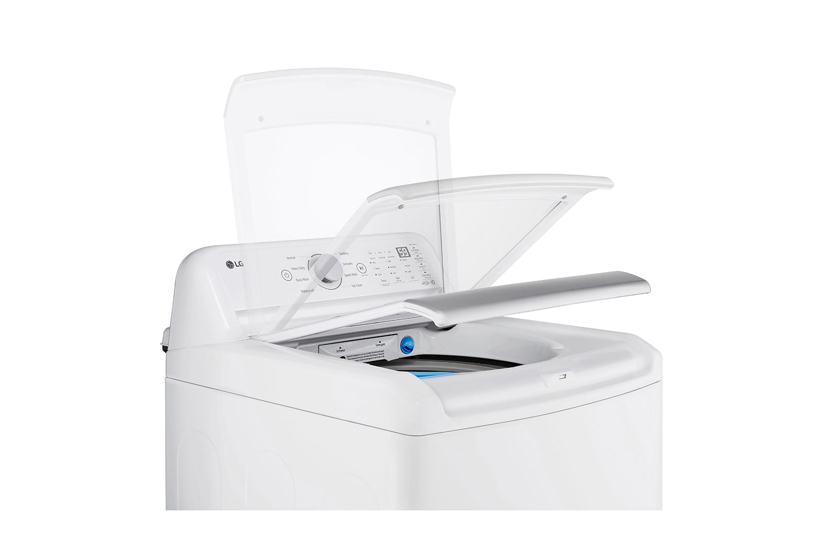 LG 5.6 cu. ft. Capacity Top Load Washer, WT7155CW
