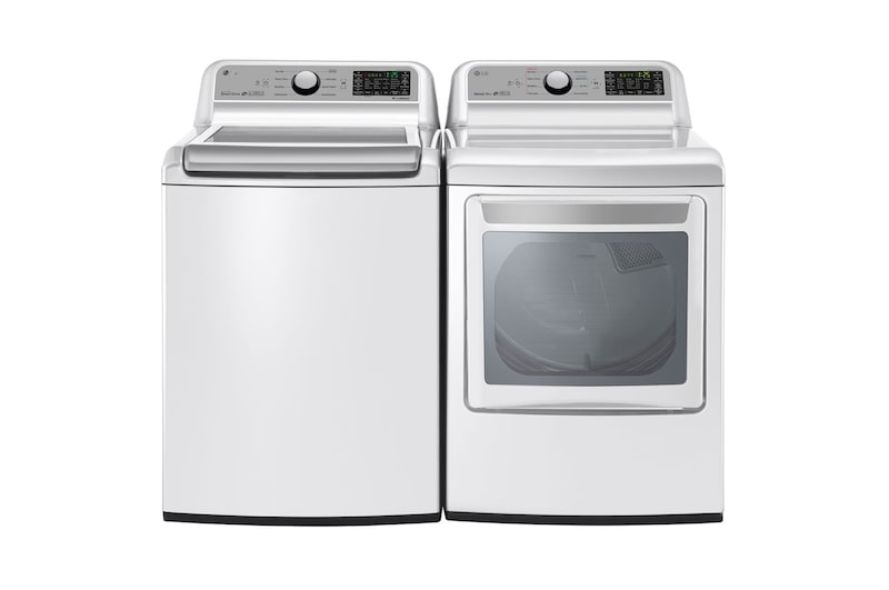 LG 5.8 cu.ft Top Load Washer with 6Motion™ Technology, WT7200CW