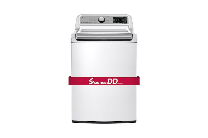 LG 5.8 cu.ft Top Load Washer with 6Motion™ Technology, WT7200CW