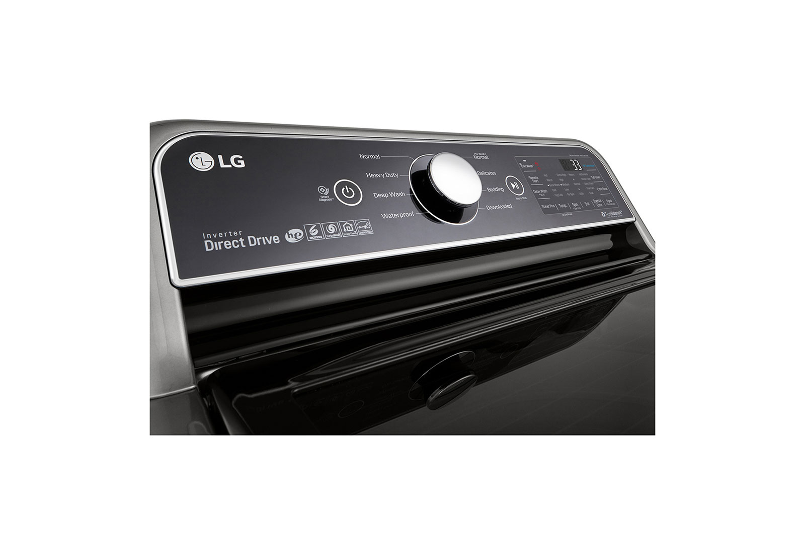 LG 5.8 cu.ft Top Load Washer with TurboWash3D™ Technology, WT7300CV