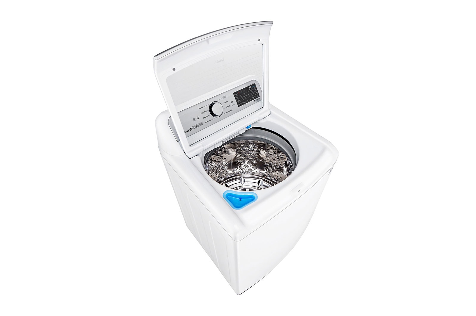 LG 5.8 cu.ft Top Load Washer with TurboWash3D™ Technology, WT7300CW