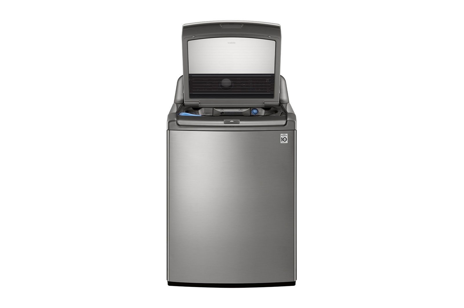 LG 5.6 cu. ft. Mega Capacity Smart WiFi Enabled Top Load Washer with Agitator and TurboWash3D™ Technology, WT7305CV