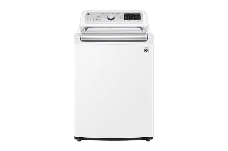 LG 5.6 cu. ft. Mega Capacity Smart WiFi Enabled Top Load Washer with Agitator and TurboWash3D™ Technology, WT7305CW