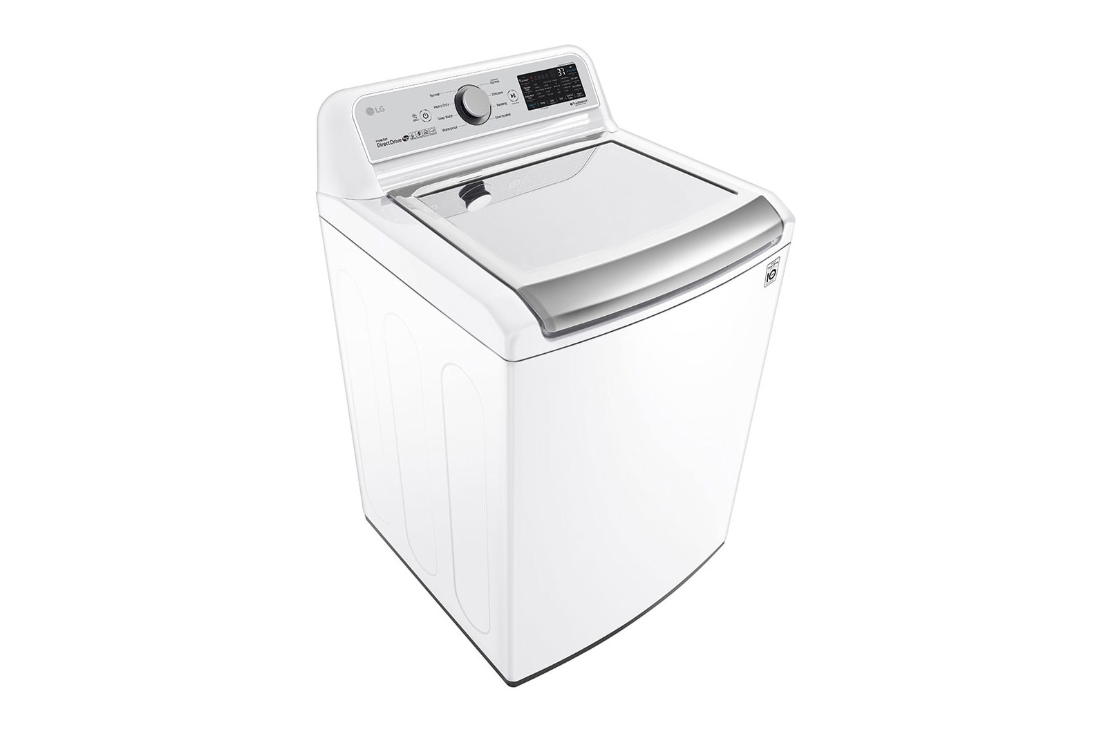LG 5.6 cu. ft. Mega Capacity Smart WiFi Enabled Top Load Washer with Agitator and TurboWash3D™ Technology, WT7305CW