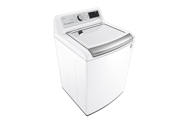 LG 5.6 cu. ft. Mega Capacity Smart WiFi Enabled Top Load Washer with Agitator and TurboWash3D™ Technology, WT7305CW