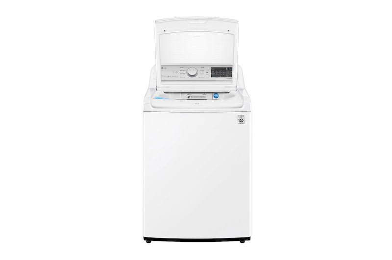 LG 5.6 cu. ft. Mega Capacity Smart WiFi Enabled Top Load Washer with Agitator and TurboWash3D™ Technology, WT7305CW