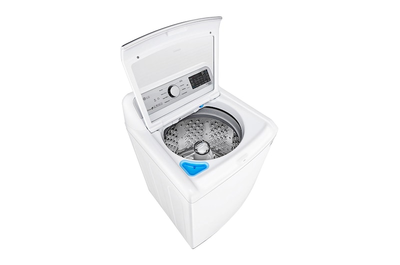 LG 5.6 cu. ft. Mega Capacity Smart WiFi Enabled Top Load Washer with Agitator and TurboWash3D™ Technology, WT7305CW