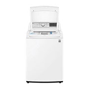 LG 5.6 cu. ft. Mega Capacity Smart WiFi Enabled Top Load Washer with Agitator and TurboWash3D™ Technology, WT7305CW