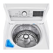 LG 5.6 cu. ft. Mega Capacity Smart WiFi Enabled Top Load Washer with Agitator and TurboWash3D™ Technology, WT7305CW