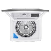 LG 5.6 cu. ft. Mega Capacity Smart WiFi Enabled Top Load Washer with Agitator and TurboWash3D™ Technology, WT7305CW