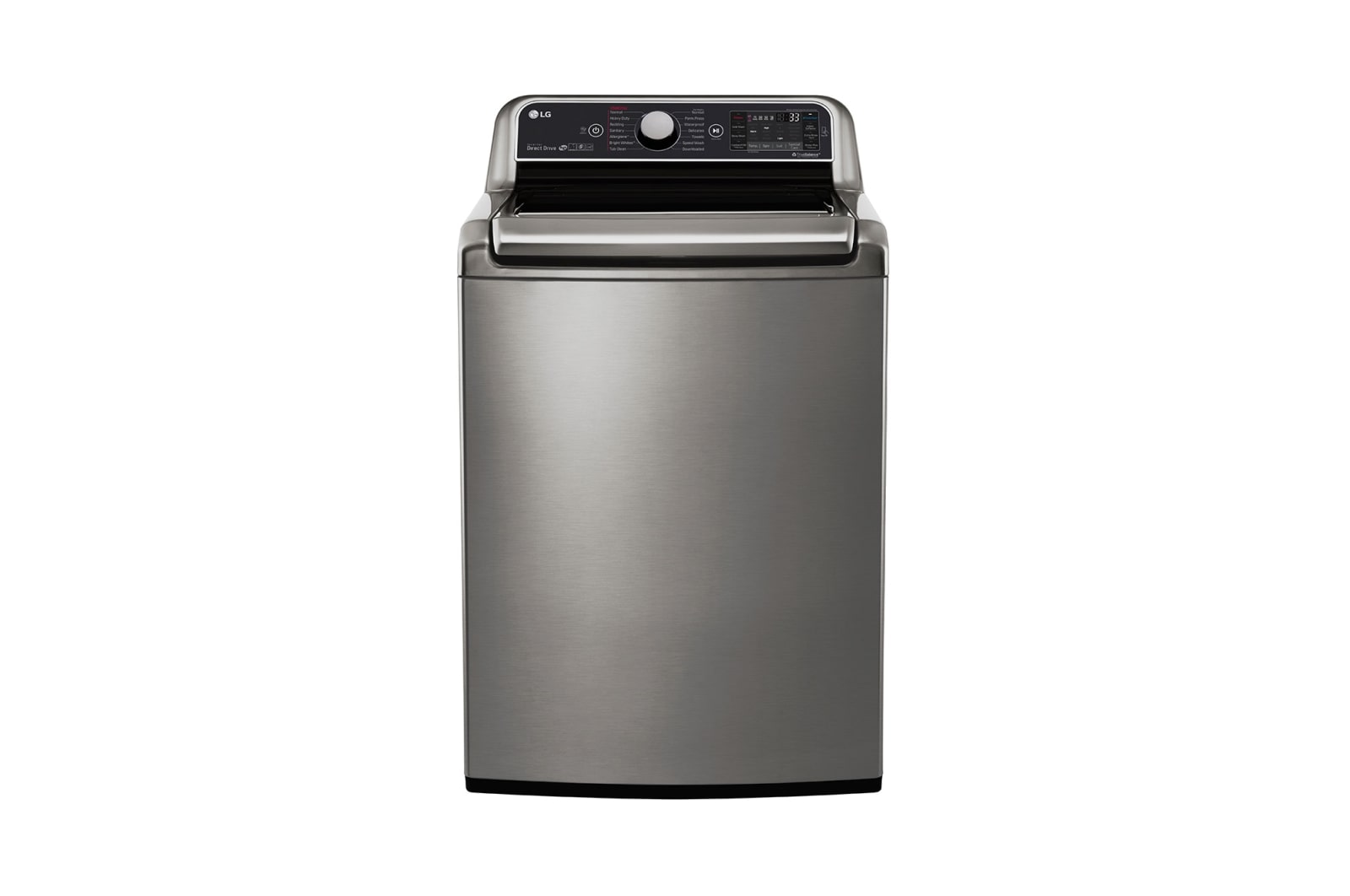 LG 6.0 cu. ft. High Efficiency Top Load Steam Washer with TurboWash Technology, WT7600HVA
