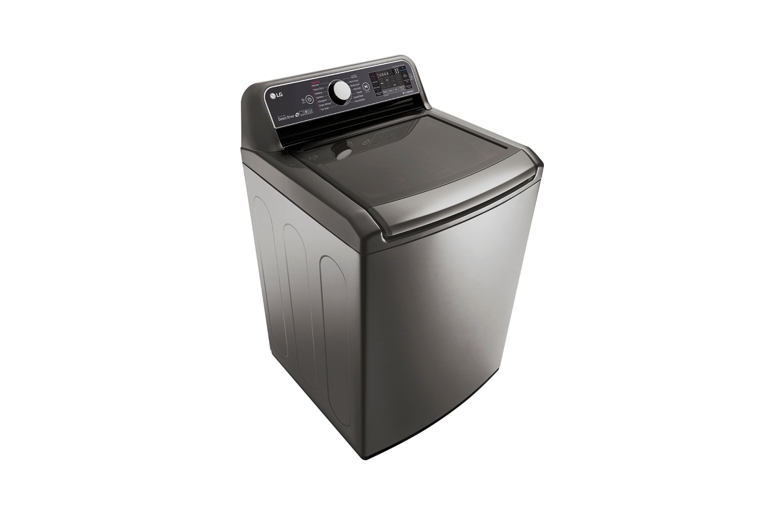 LG 6.0 cu. ft. High Efficiency Top Load Steam Washer with TurboWash Technology, WT7600HVA