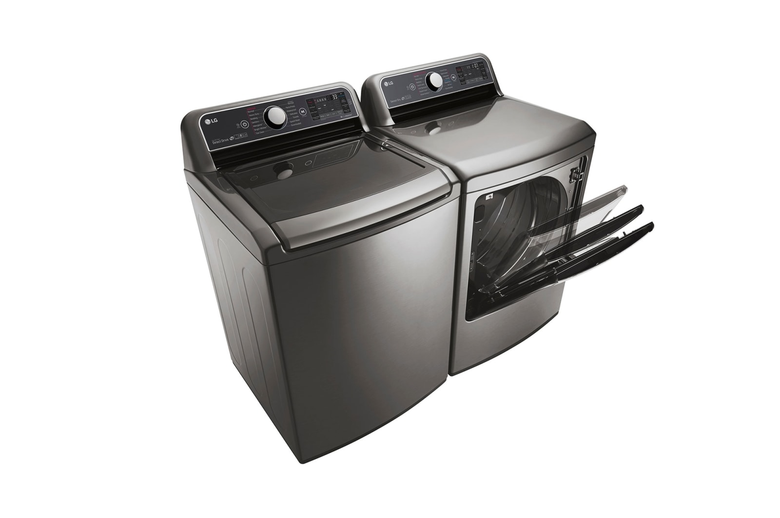 LG 6.0 cu. ft. High Efficiency Top Load Steam Washer with TurboWash Technology, WT7600HVA