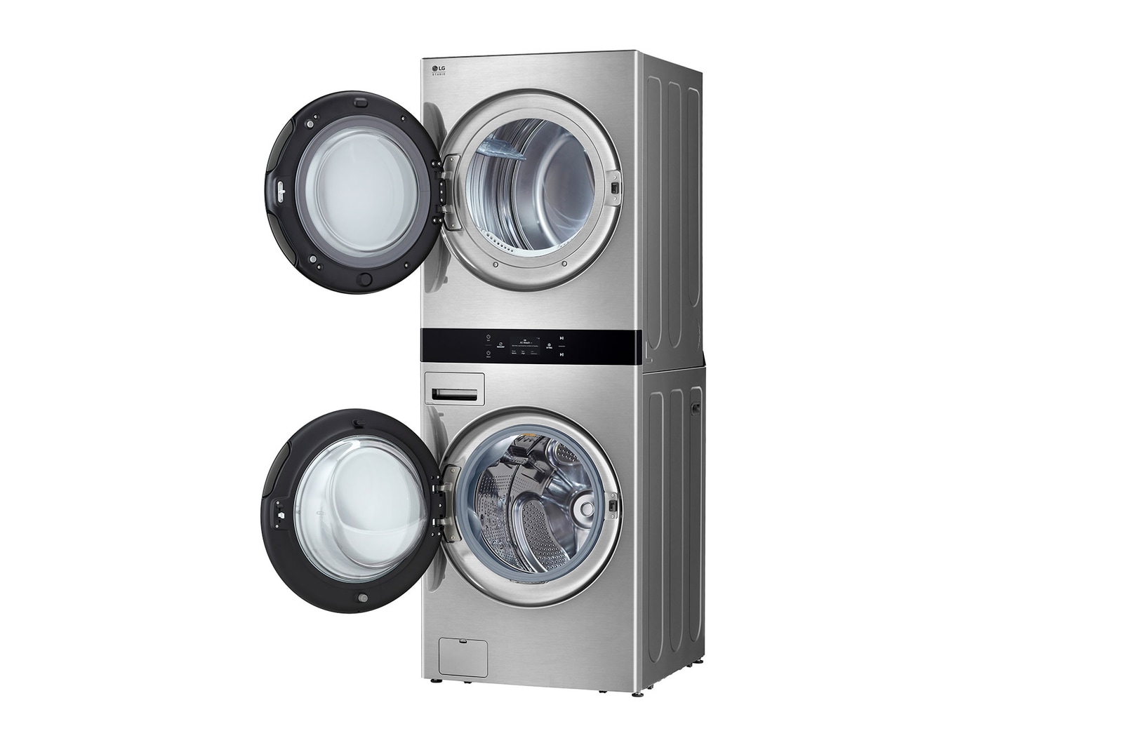 LG STUDIO WashTower™ with AIDD 2.0 and ezDispense. 5.8 and 7.4 cu.ft ...