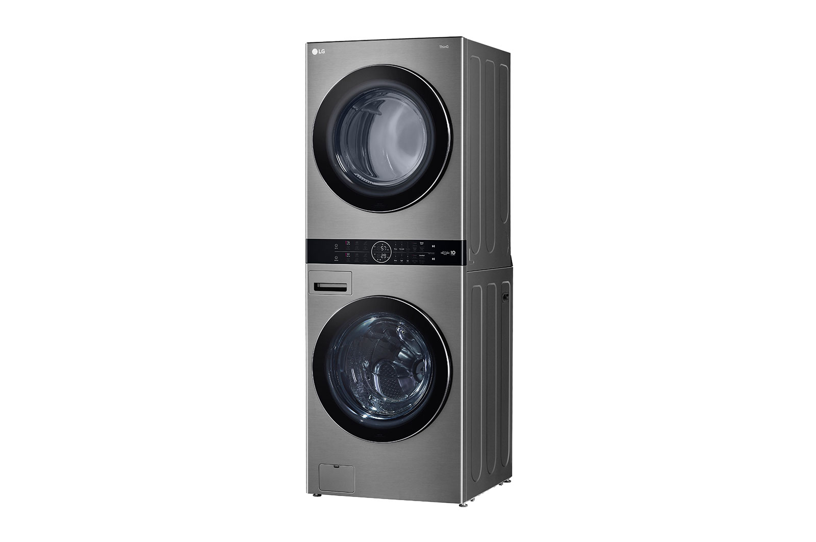 LG Single Unit Front Load LG WashTower™ with Centre Control™ 5.2 cu. ft. Washer and 7.4 cu. ft. Electric Dryer, WKEX200HVA