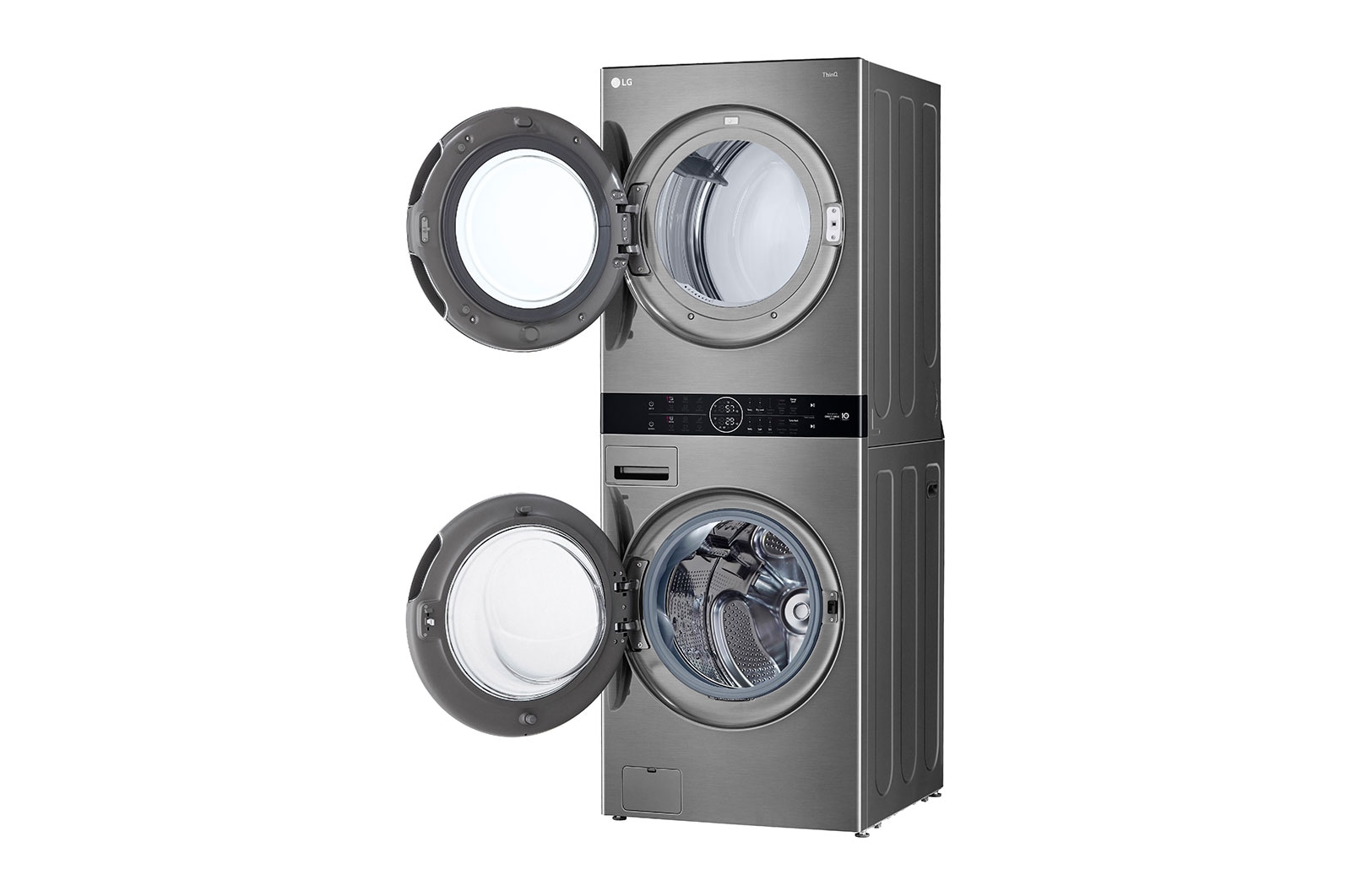 LG Single Unit Front Load LG WashTower™ with Centre Control™ 5.2 cu. ft. Washer and 7.4 cu. ft. Electric Dryer, WKEX200HVA