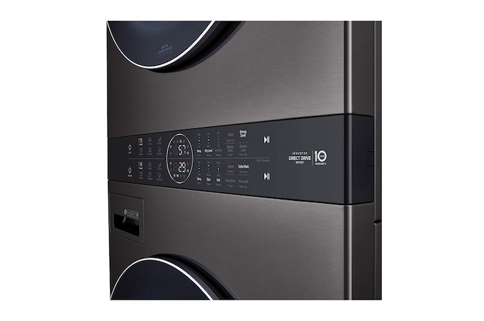 LG WashTower® with Centre Control™ 5.2 cu. ft. Washer and 7.4 cu. ft. Gas, WKGX201HBA