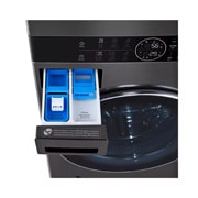 LG WashTower™ with DirectDrive® Heat Pump Dryer, 5.8 cu.ft. Washer, 7.8 cu.ft. Dryer, WKHC252HBA