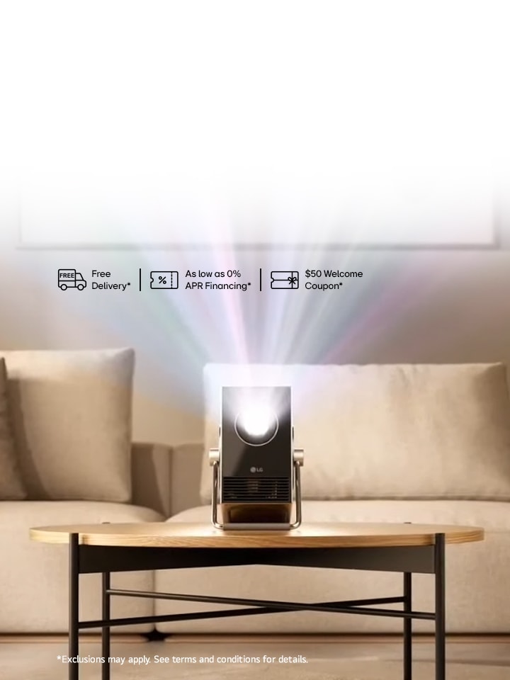 LG CineBeam Q: See Every Detail in 20% Brighter 4K